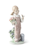 Lladro Spring Girl Figurine