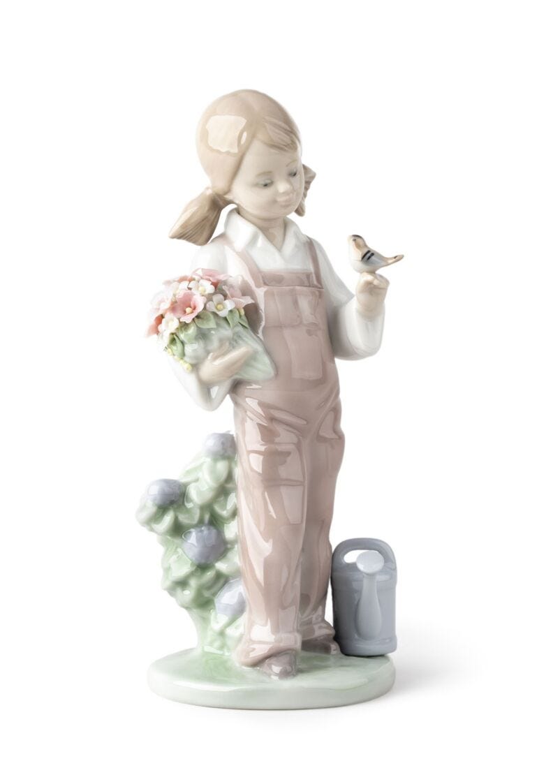 Lladro Spring Girl Figurine