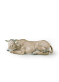 Lladro Ox Nativity Figurine