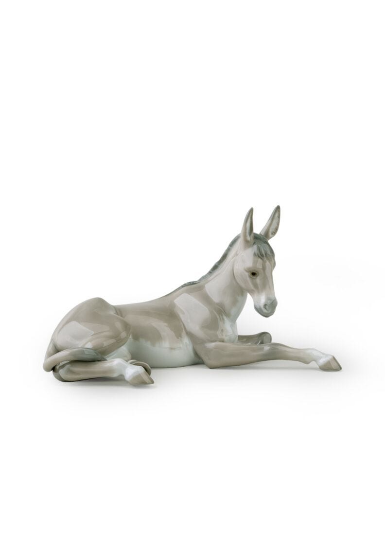 Lladro Donkey Nativity Figurine