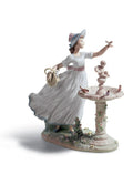 Lladro Spring Joy Girl Figurine