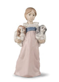 Lladro Arms Full of Love Girl Figurine