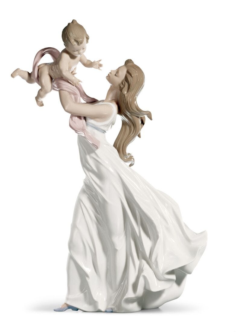 Lladro My Little Sweetie Mother Figurine
