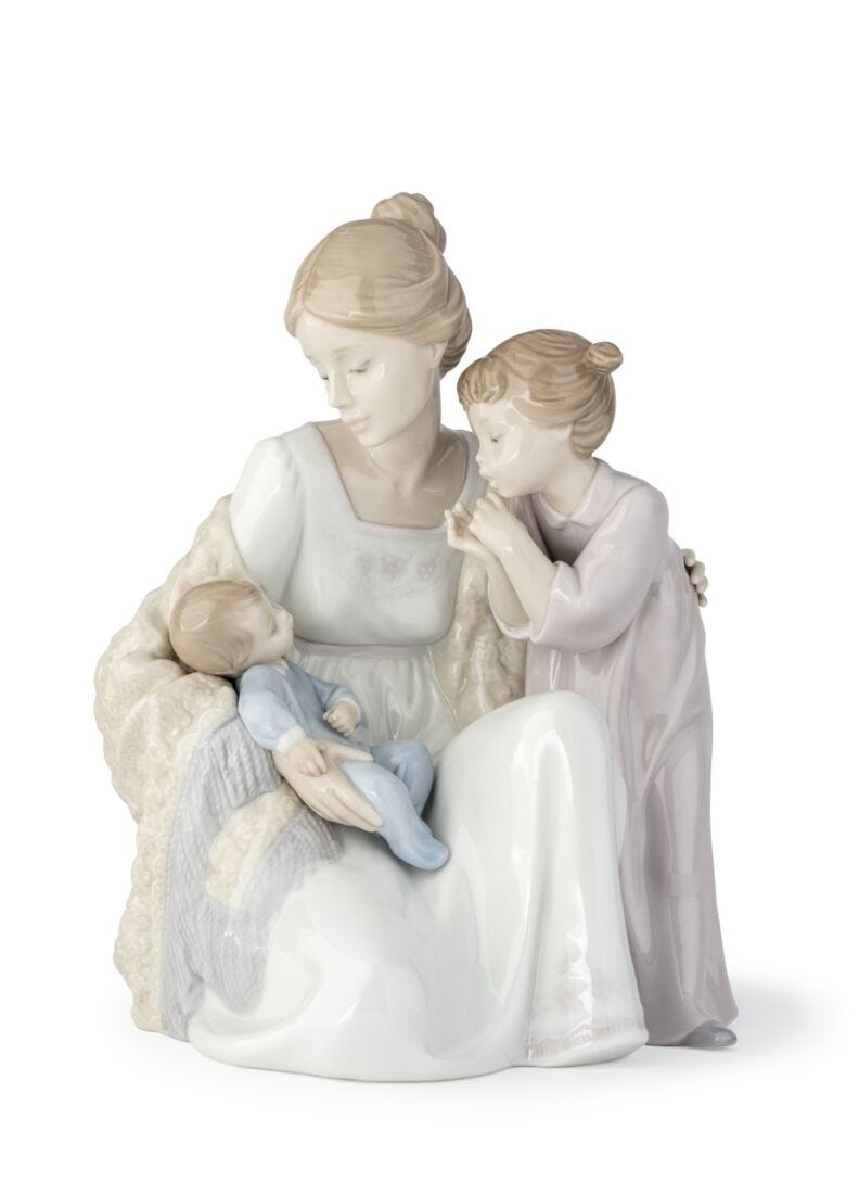 Lladro Welcome to The Family Figurine
