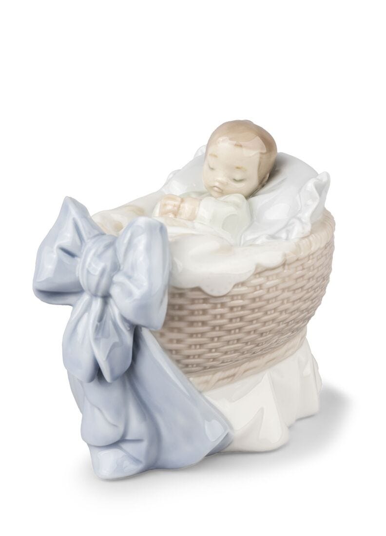 Lladro A New Treasure Boy Figurine