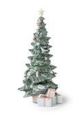 Lladro O Christmas Tree Figurine