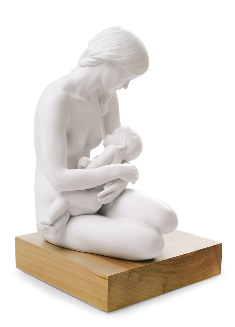 Lladro A Nurturing Bond Mother Figurine