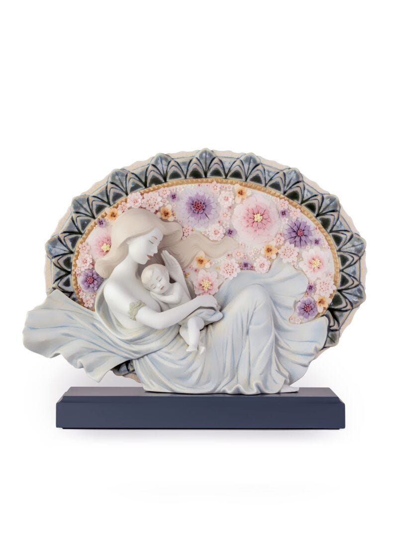 Lladro Blossoming of Life Mother Figurine