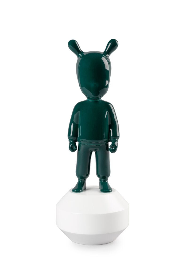 Lladro The Dark Green Guest Sculpture Small