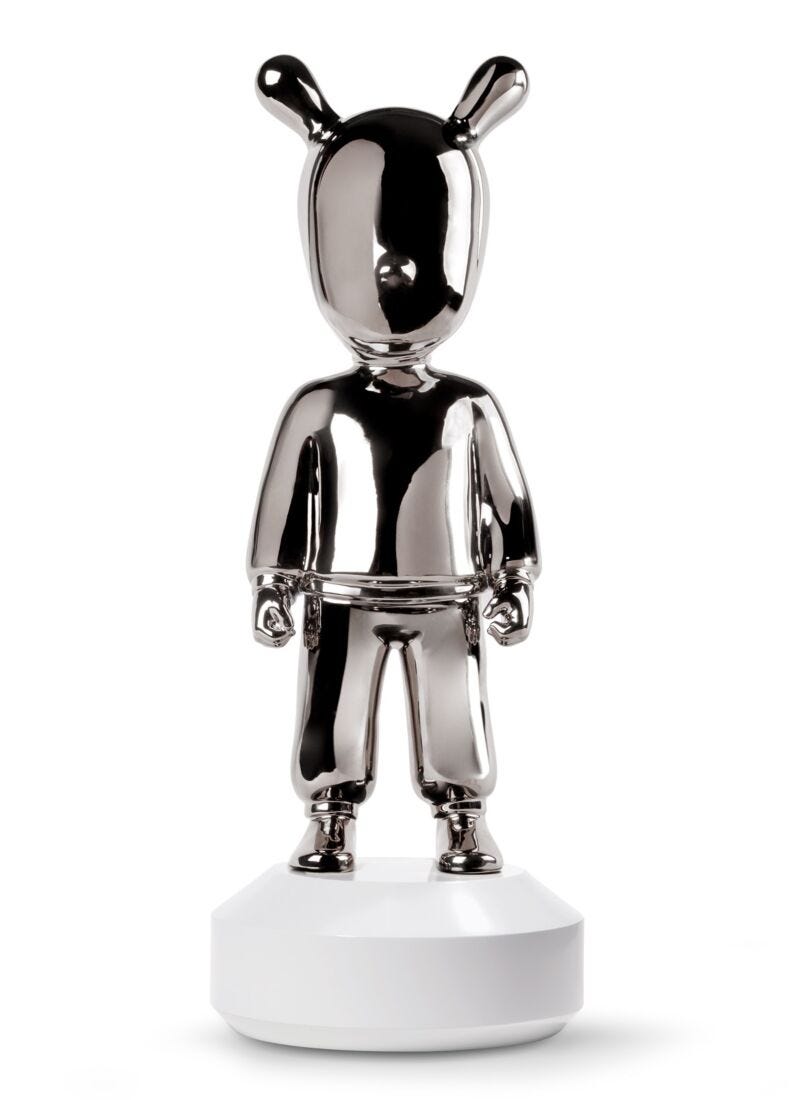 Lladro The Silver Guest Big Sculpture
