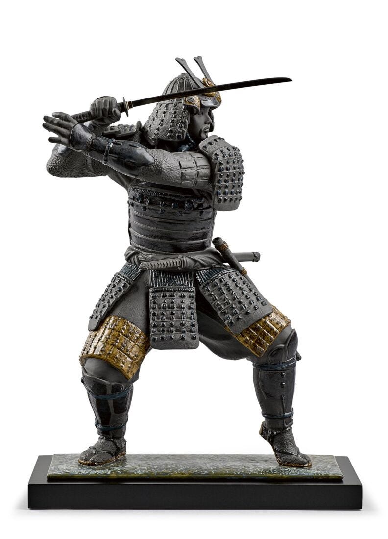 Lladro Samurai Warrior Sculpture