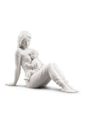 Lladro A Mothers Love Figurine Matte White