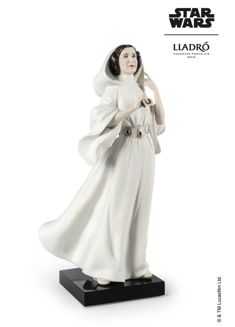 Lladro Princess Leia New Hope Sculpture