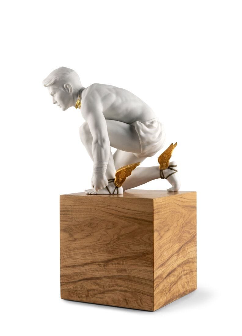 Lladro Hermes Sculpture