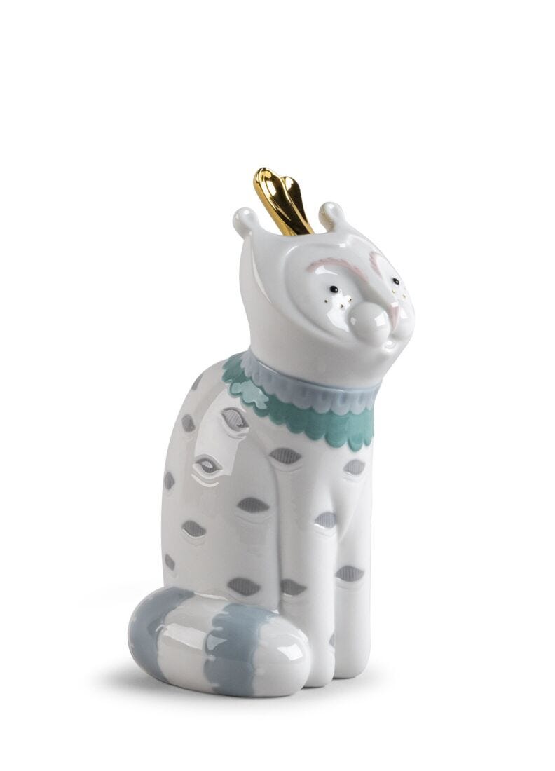 Lladro Unusual Friends Cat