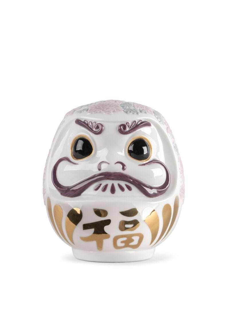 Lladro Daruma Pink