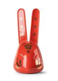 Lladro The Rabbit Sculpture Red Gold