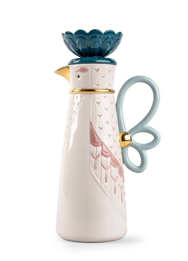 Lladro Coffee Pot Kawki