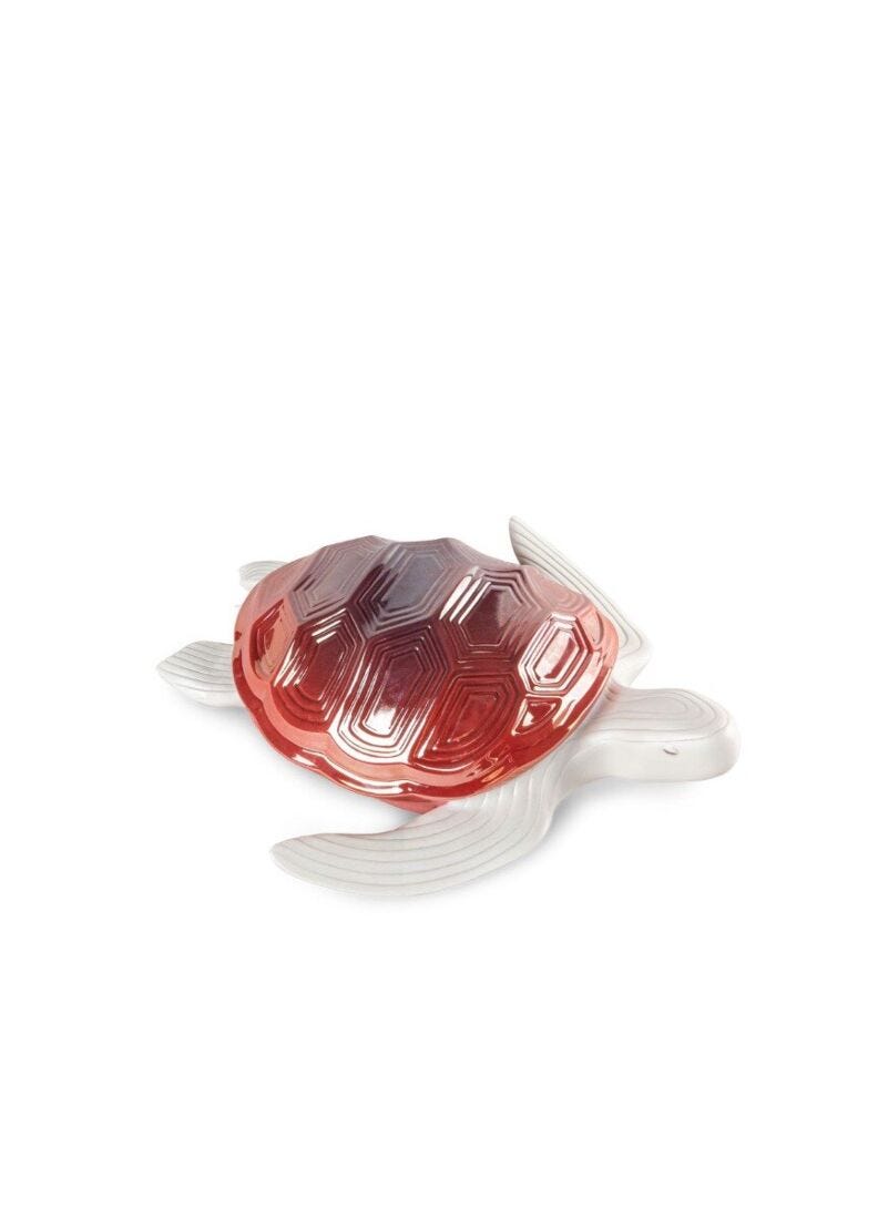 Lladro Little Turtle Sculpture