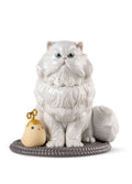 Lladro Persian Cat Sculpture