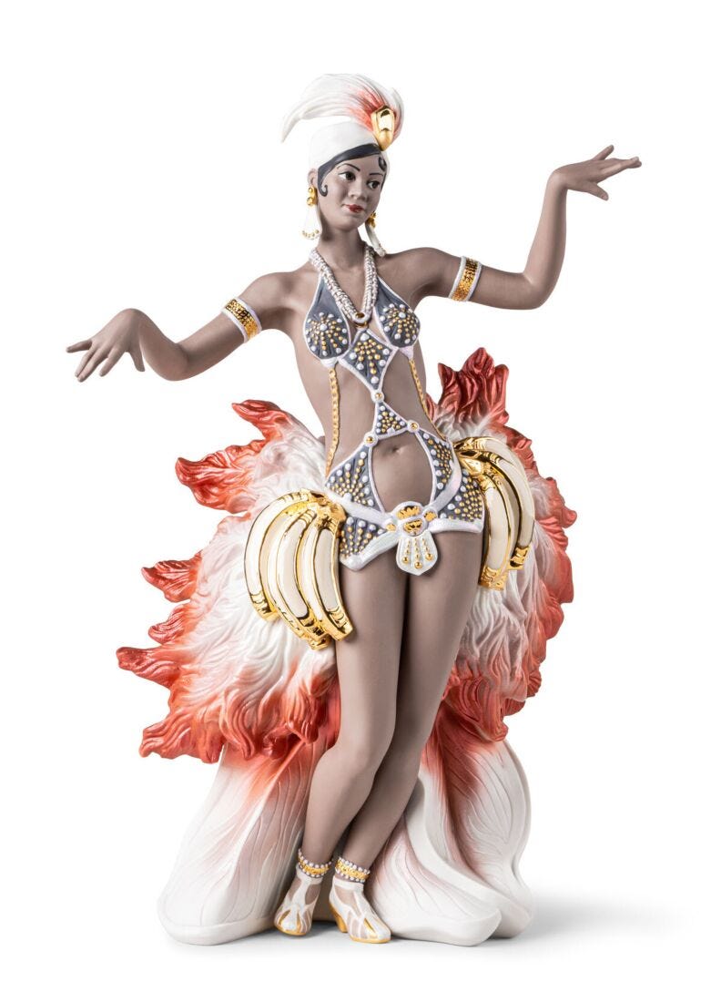 Lladro Ebony Goddess Sculpture