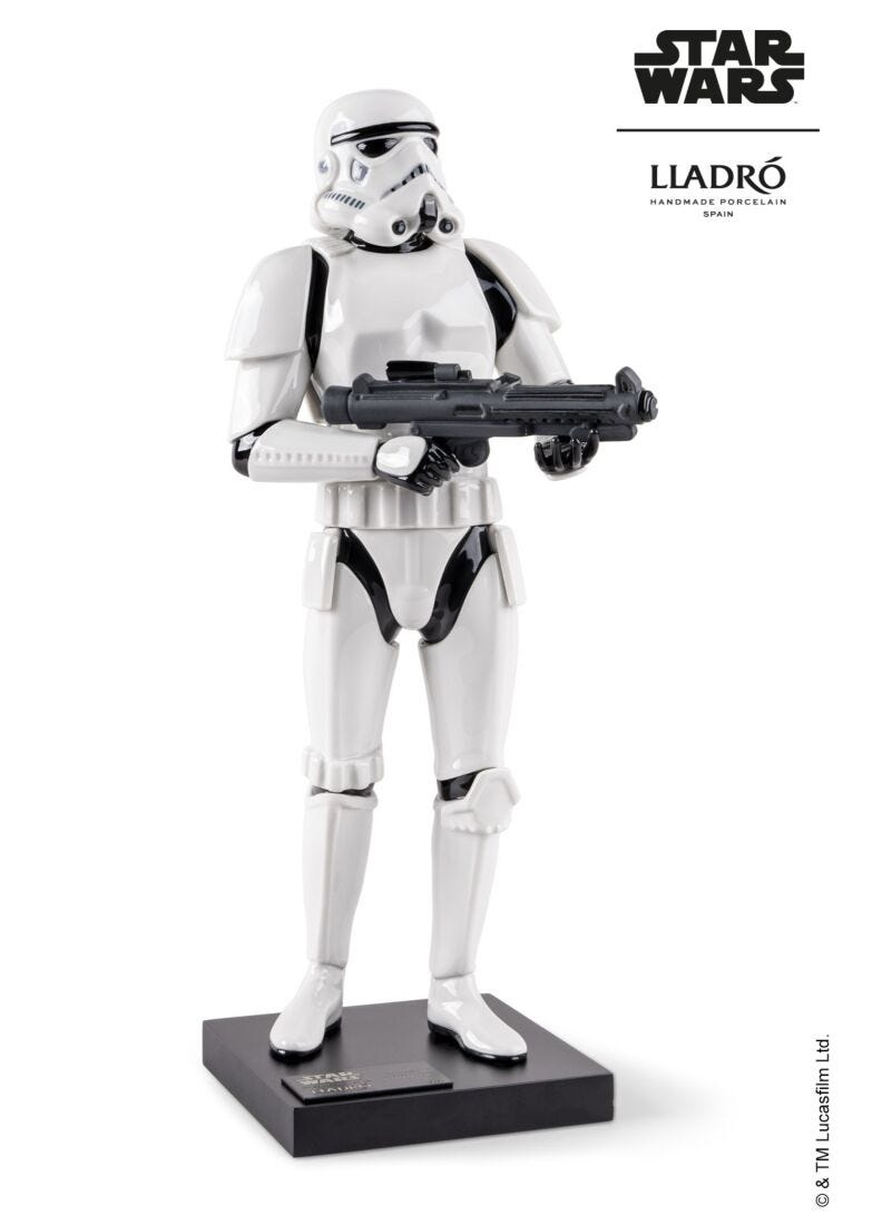 Lladro Stormtrooper Sculpture Limited Edition