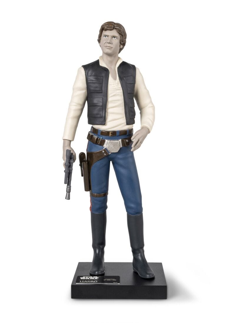 Lladro Han Solo Sculpture Limited Edition