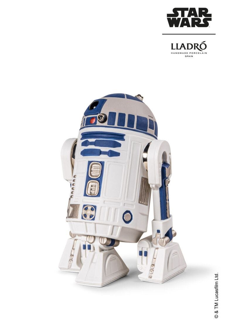 Lladro R2D2 Sculpture
