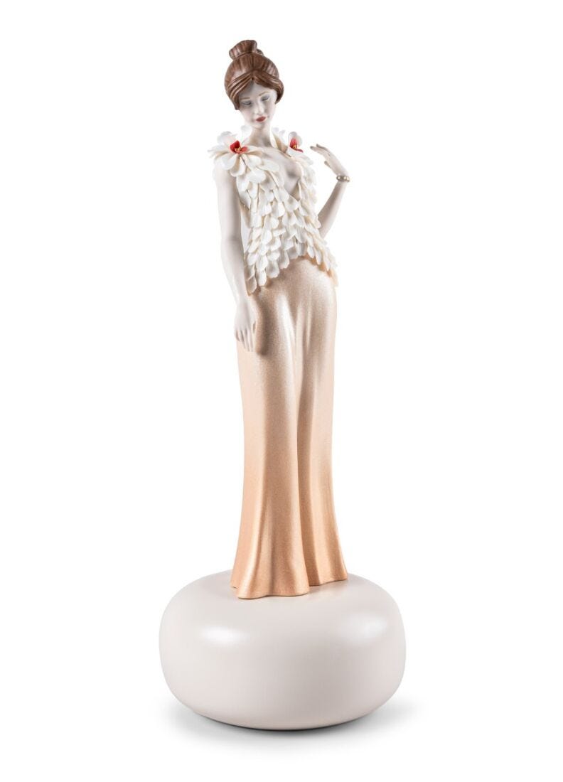 Lladro Exquisite Embroidery Sculpture Limited Edition