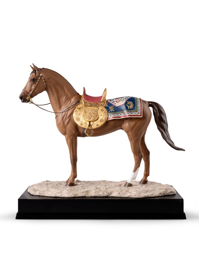 Lladro Karabakh Horse Sculpture Limited Edition