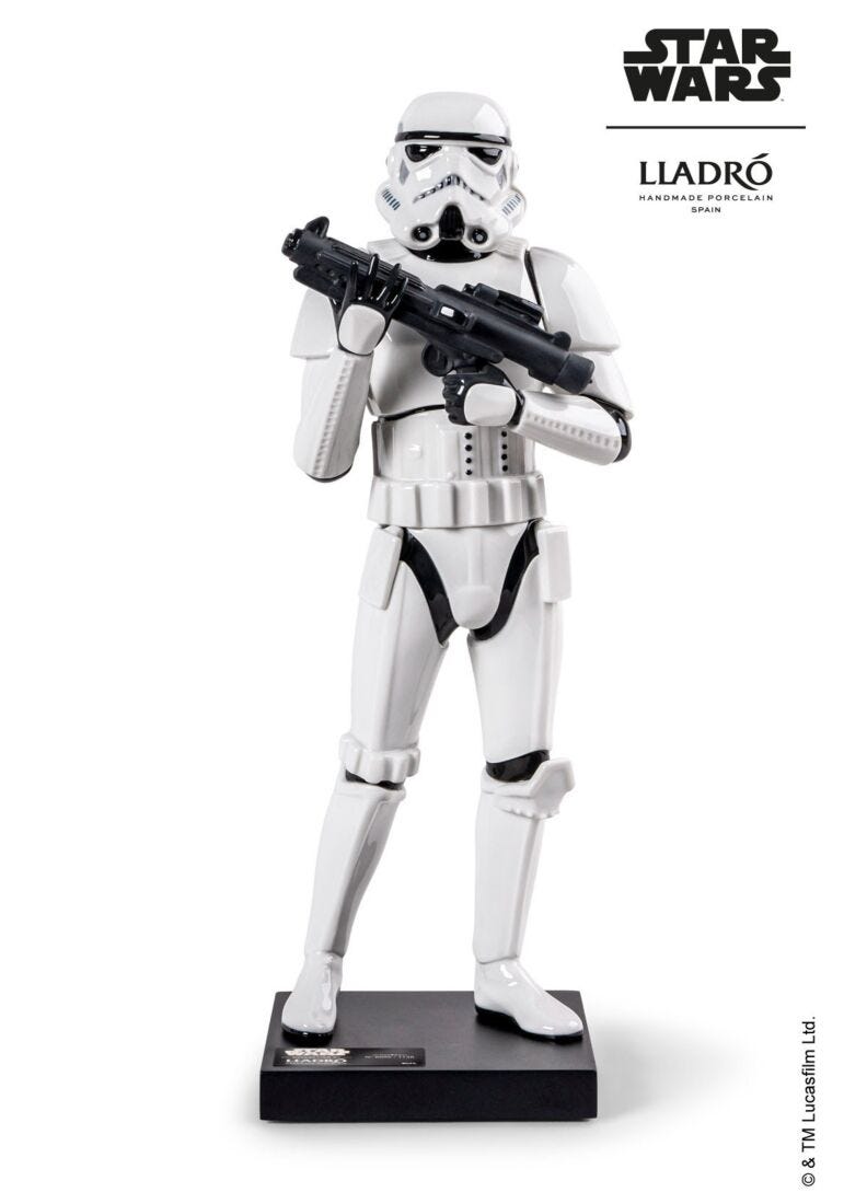 Lladro Stormtrooper Version 2 Sculpture Limited Edition