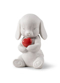 Lladro Buddy Caring Puppy Figurine