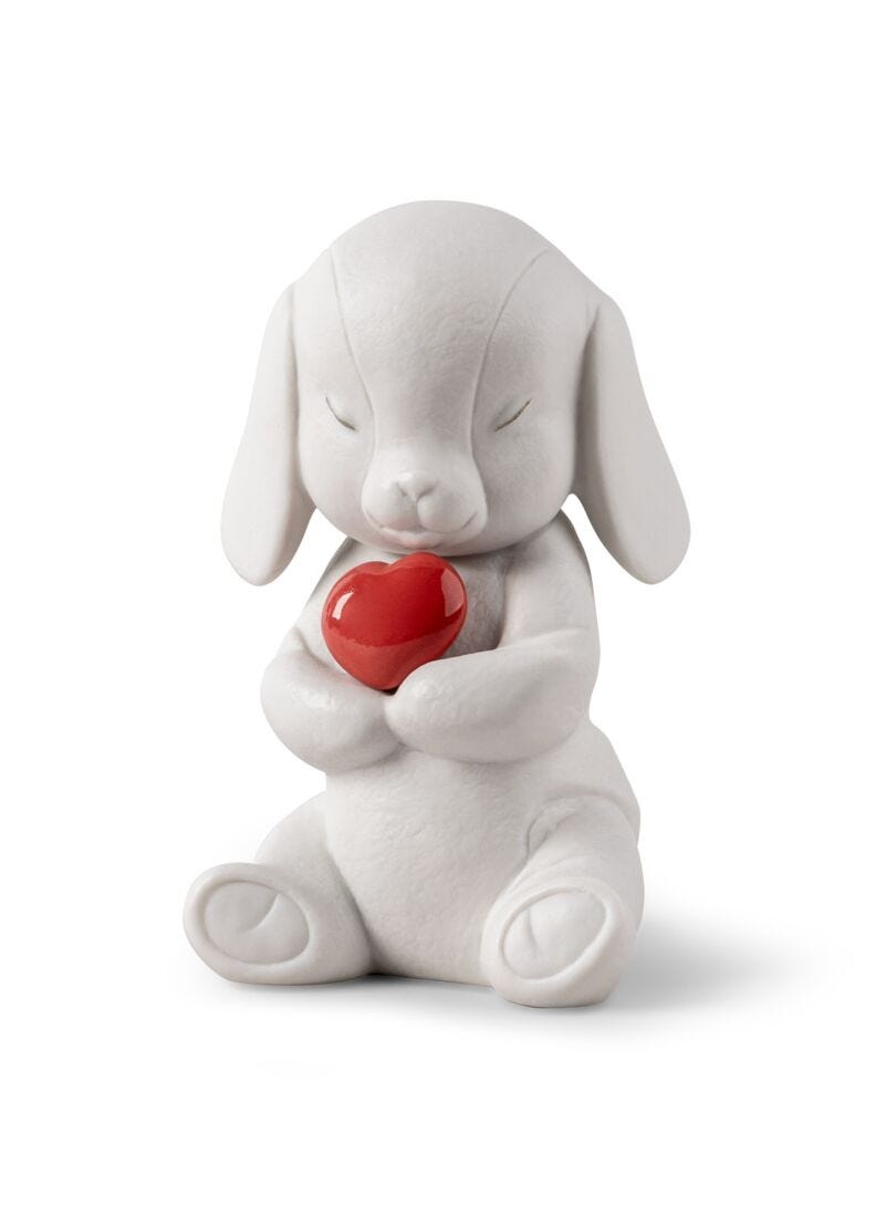 Lladro Buddy Caring Puppy Figurine