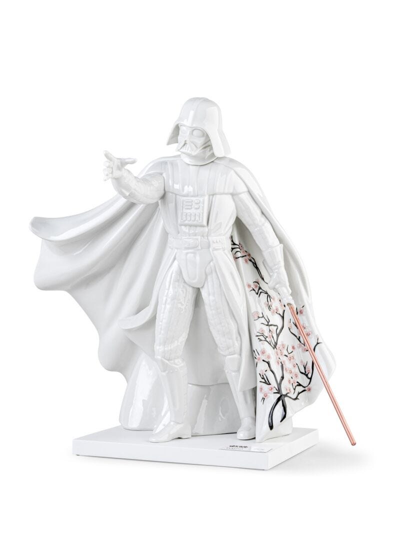 Lladro Darth Vader Cherry Blossom Edition Sculpture Limited Edition