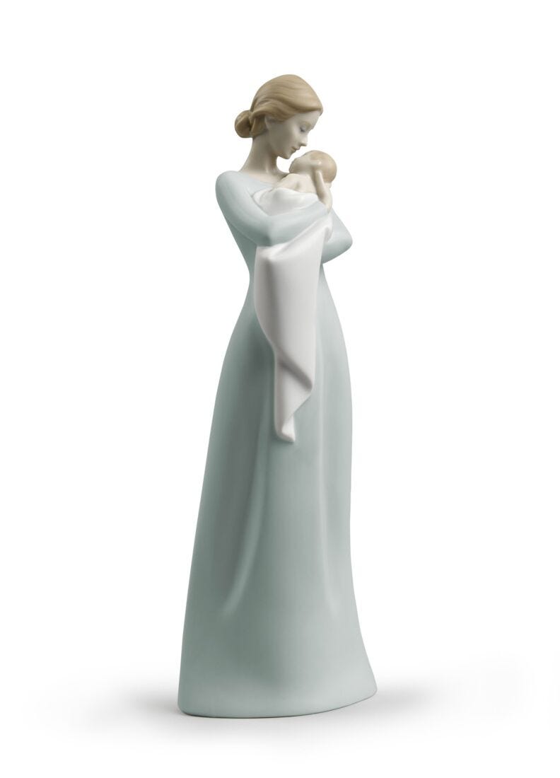 Lladro A Mothers Embrace Figurine