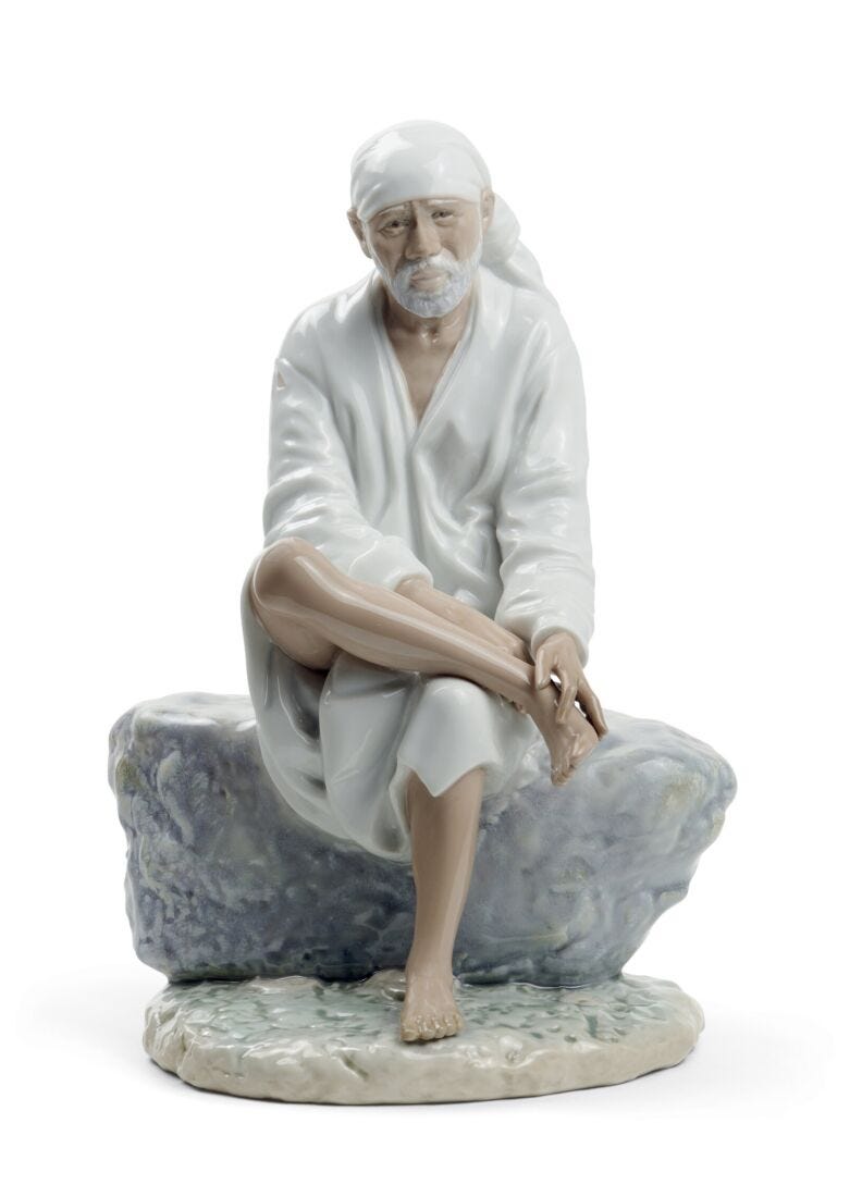 Lladro Sai Baba Figurine