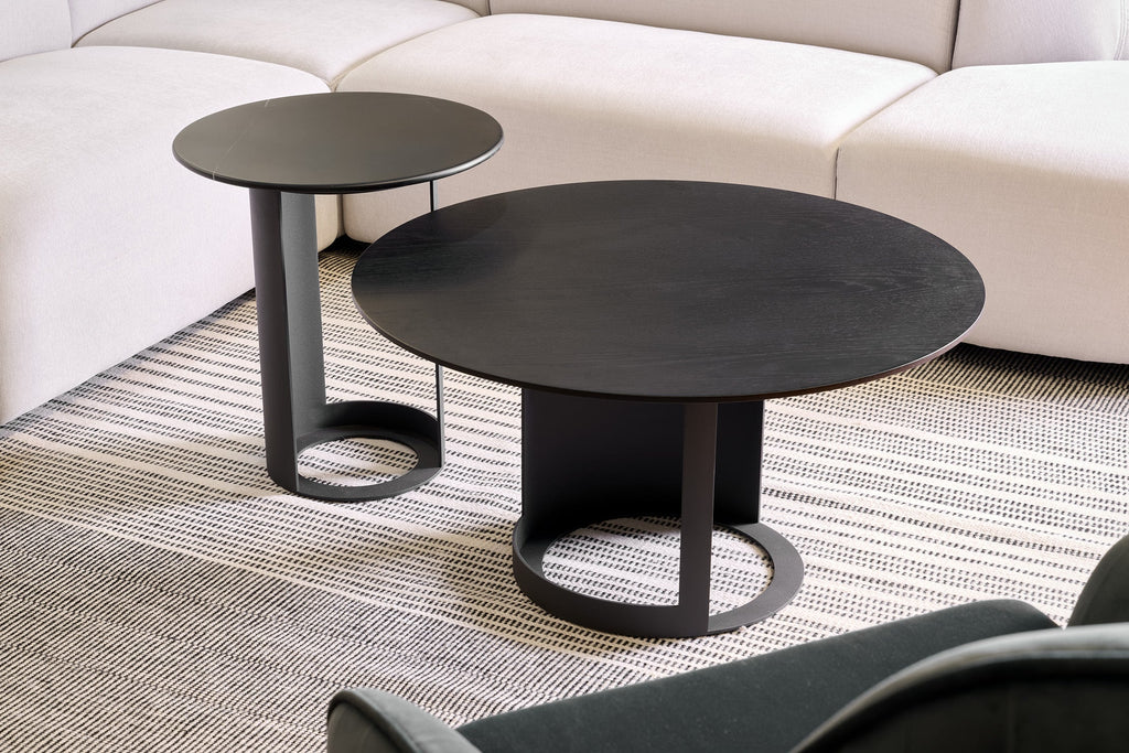 Tommy Franks Alban side table in matte black