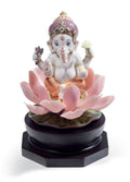 Lladro Padmasana Ganesha Figurine
