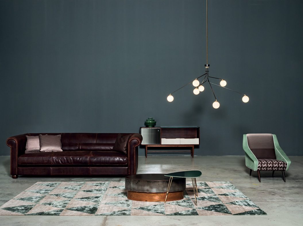 CTO Lighting Array Pendant Large Ceiling Light DALI-A bronze
