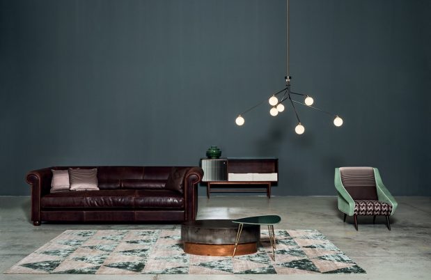 CTO Lighting Array Pendant Medium Ceiling Light DALI-A bronze
