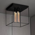 Buster + Punch Caged Ceiling 4.0 Chandelier — Square, Cross Knurl