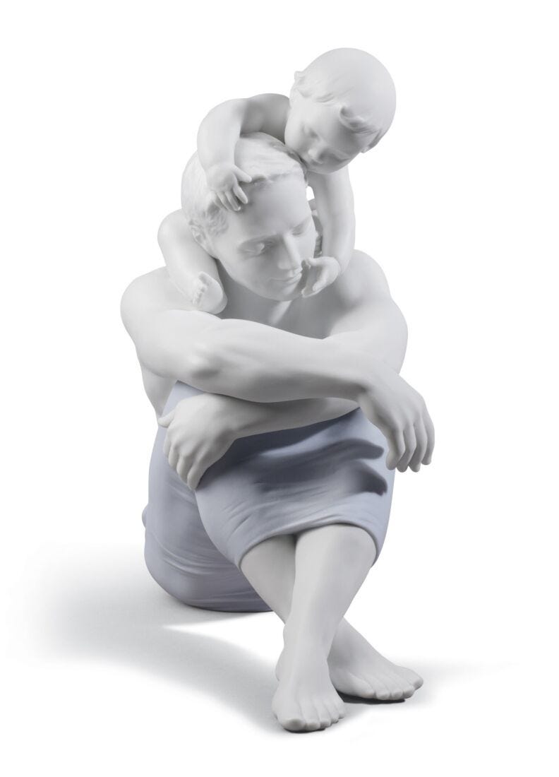 Lladro I Love You Dad Figurine