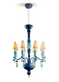 Lladro Ivy and Seed 8 Lights Chandelier Ocean UK