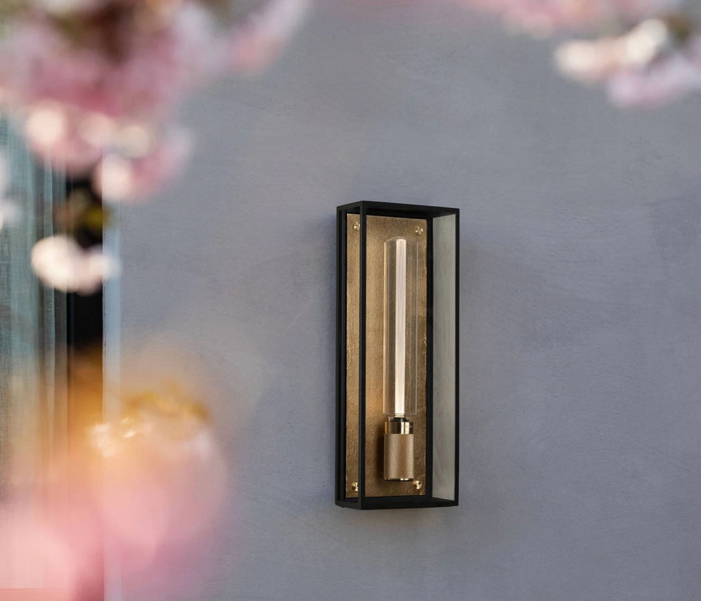 Buster + Punch Caged Wet Wall Light — Cross Knurl, Large