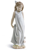 Lladro Friend of The Butterflies Girl Figurine