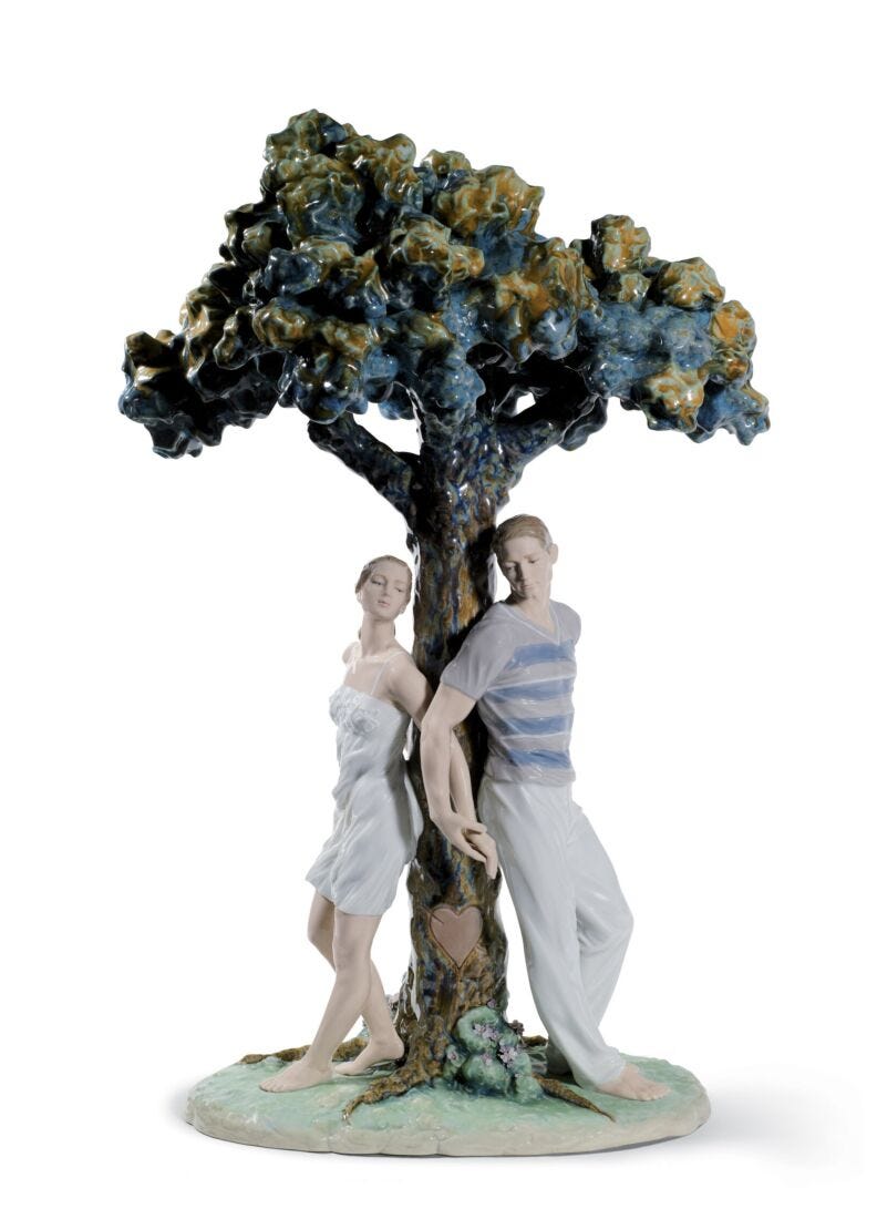 Lladro The Tree of Love Figurine
