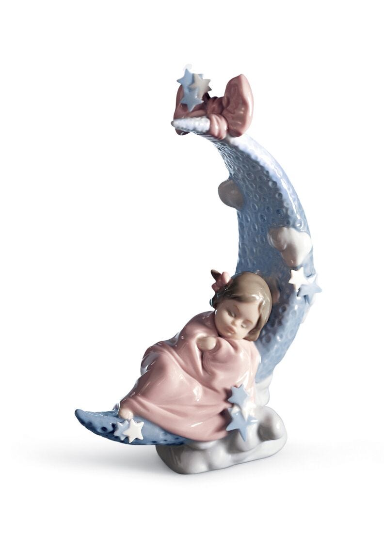 Lladro Heavens Lullaby Girl Figurine