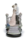 Lladro Moonlight Love Couple Figurine Limited Edition