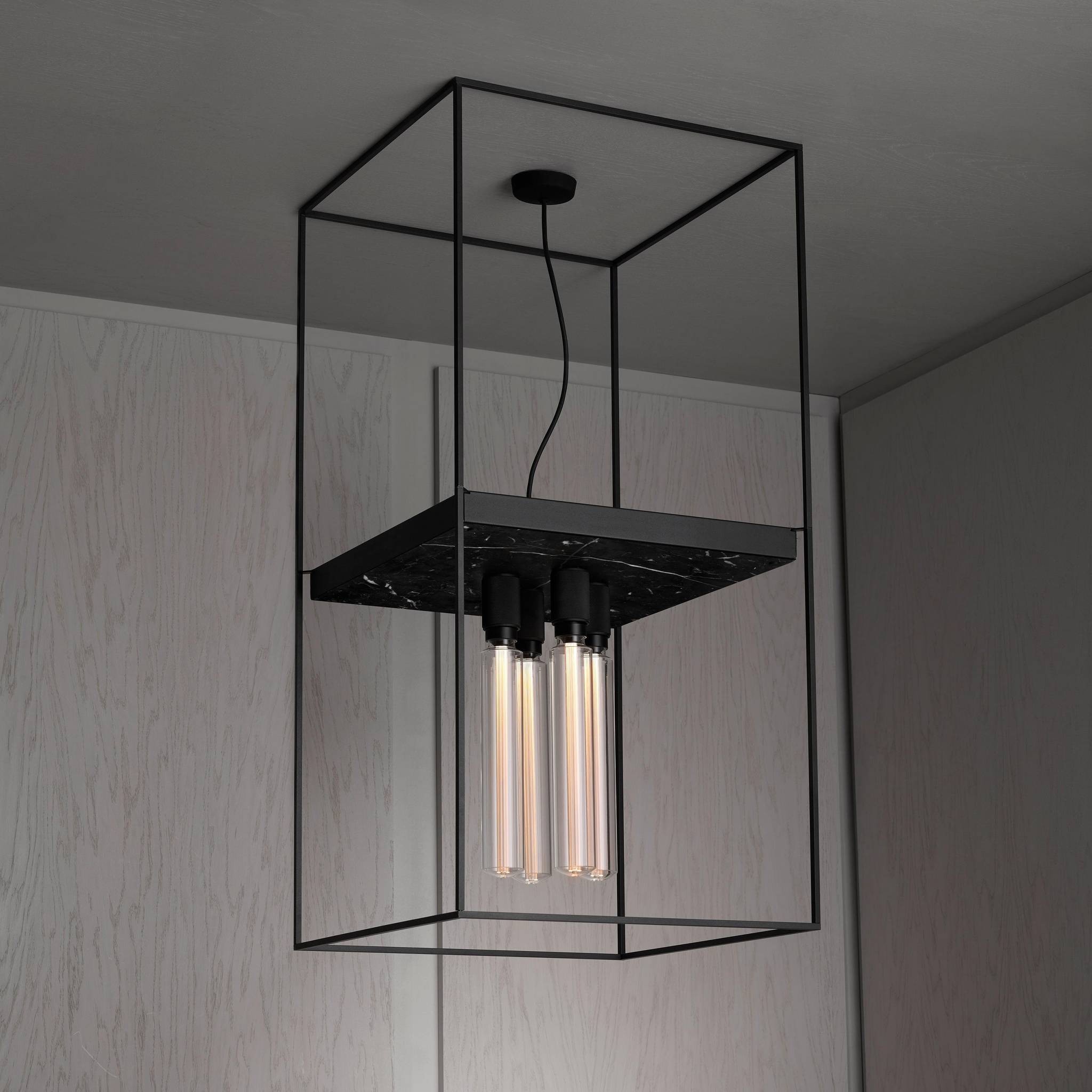 Buster + Punch Caged Ceiling 4.0 Cross in Black Marble, detail