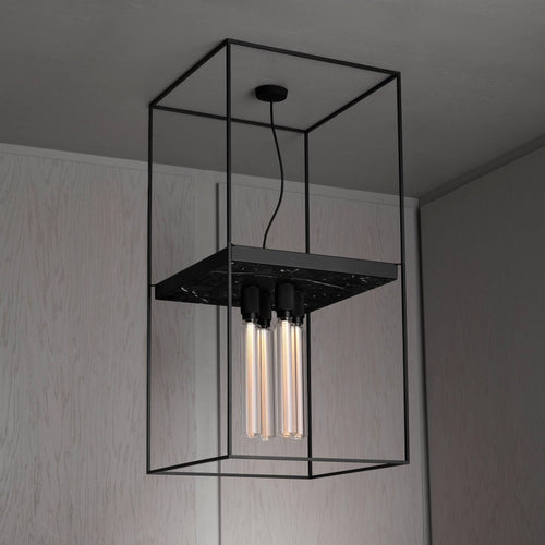 Buster + Punch Caged Ceiling 4.0 Cross in Black Marble, detail